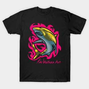 Bull Shark Rad Surf Color Variant B T-Shirt